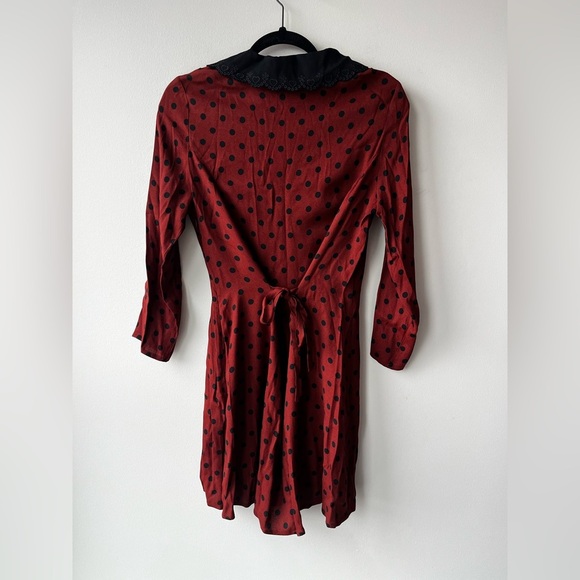 NWT Reformation Galene Polka Dot Dress - Picture 6 of 10